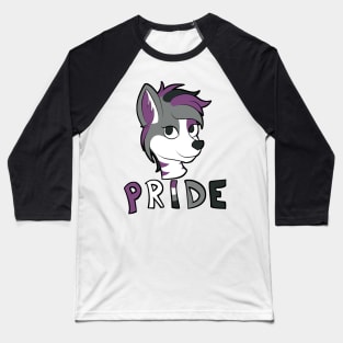 Ace Pride - Furry Mascot 2 Baseball T-Shirt